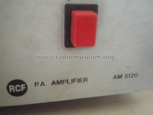 Ela AM-5120; RCF; Reggio Emilia (ID = 1313379) Ampl/Mixer