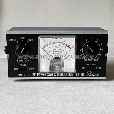 RF Power SWR & Modulation Tester RS-301; Reace Electronics (ID = 3098346) Amateur-D