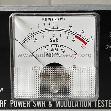 RF Power SWR & Modulation Tester RS-301; Reace Electronics (ID = 3098351) Amateur-D