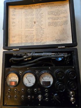 Set Tester 710; Readrite Meter Works (ID = 3044767) Equipment