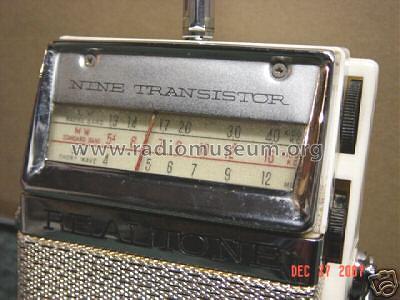 Nine Transistor 'Voyager' TR-970; Realtone Electronics (ID = 407735) Radio