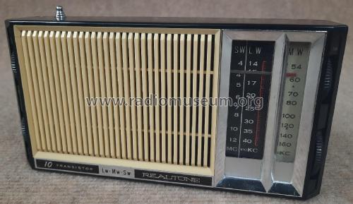 10 Transistor LW-MW-SW TR-3047; Realtone Electronics (ID = 2751174) Radio