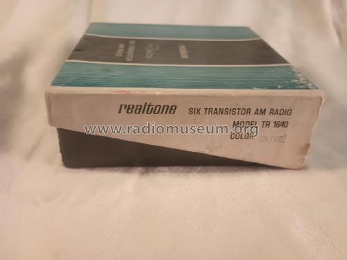6 Transistors 'Riviera' 1640; Realtone Electronics (ID = 3031779) Radio