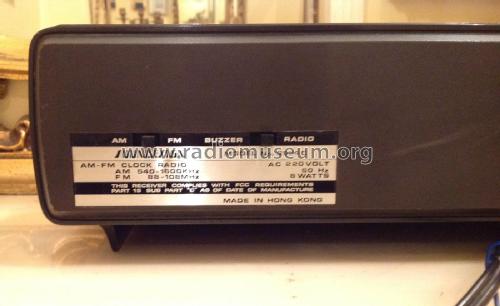 AM-FM Digital Clock Radio 3524C; Soundesign (ID = 1738586) Radio