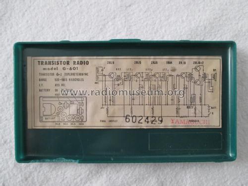 Realtone Transistor Radio G-601; Realtone Electronics (ID = 2647385) Radio