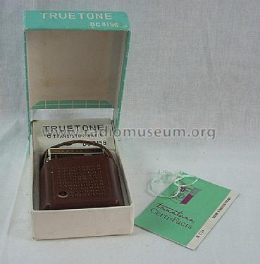 Truetone 6 Transistor DC3156; Western Auto Supply (ID = 1195551) Radio