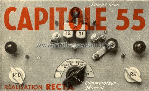 Capitole 55; Recta; Paris (ID = 438279) Sonido-V