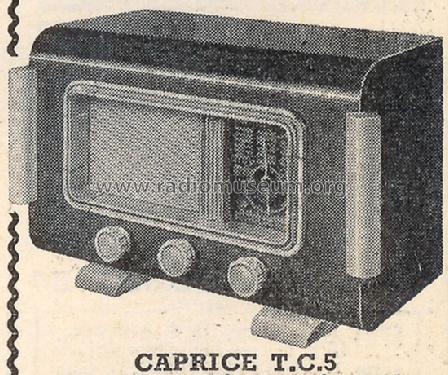 Caprice T.C.5; Recta; Paris (ID = 467291) Radio