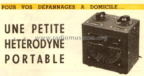 Hétérodyne Rexhet ; Recta; Paris (ID = 542798) Equipment