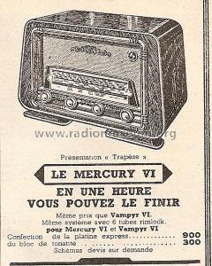 Mercury VI; Recta; Paris (ID = 527634) Radio
