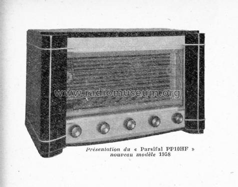 Parsifal PP 10 HF; Recta; Paris (ID = 2710119) Radio