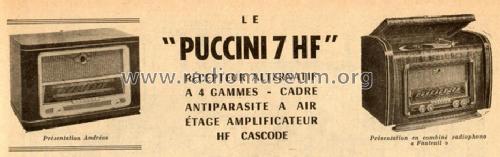 Puccini 7 HF; Recta; Paris (ID = 493338) Radio
