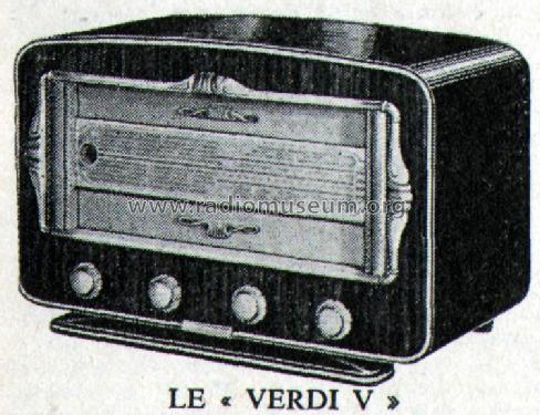 Verdi 5; Recta; Paris (ID = 594832) Radio