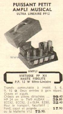 Virtuose HF PP12; Recta; Paris (ID = 577298) Ampl/Mixer