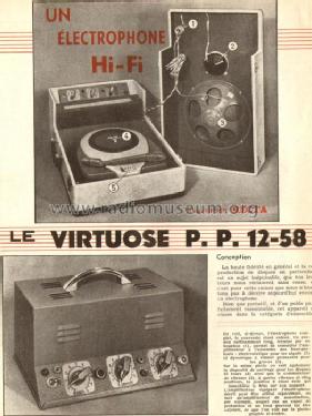 Virtuose PP12-58; Recta; Paris (ID = 517201) Ampl/Mixer