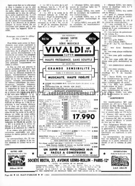 Vivaldi PP9 - HF; Recta; Paris (ID = 2513963) Radio