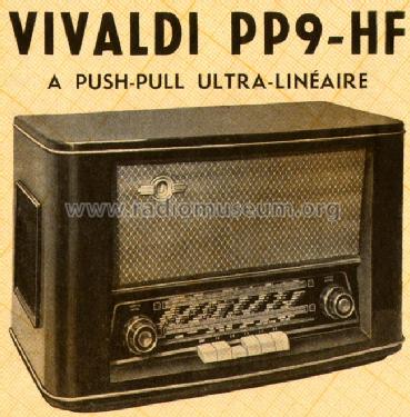 Vivaldi PP9 - HF; Recta; Paris (ID = 570241) Radio