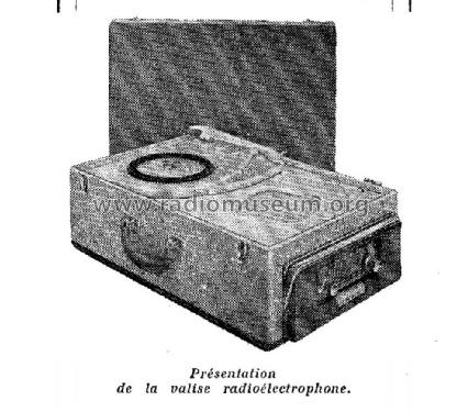 Zeus Variety - Valise Radio-Électrophone ; Recta; Paris (ID = 2733984) Altri tipi