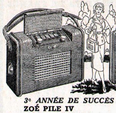 Zoé Pile 4; Recta; Paris (ID = 581204) Radio