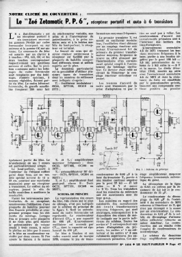 Zoé Zetamatic P.P.6 ; Recta; Paris (ID = 2090750) Radio