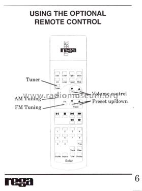 AM/FM Stereo Tuner Radio; Rega Research (ID = 1898794) Radio