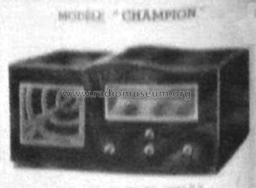 Champion ; Régal; Paris (ID = 2648951) Radio
