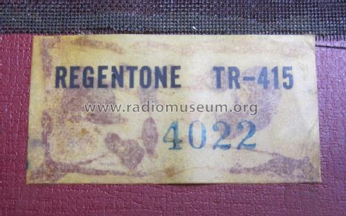 TR415; Regentone Brand (ID = 1304851) Radio