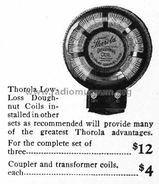 Thorola low loss Doughnut Coil ; Thorola, Winkler- (ID = 862108) Misc