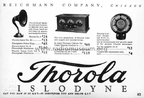 Thorola low loss Doughnut Coil ; Thorola, Winkler- (ID = 862111) Misc