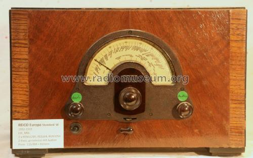 Europa Standard W; Reico Radio, Max (ID = 2613263) Radio