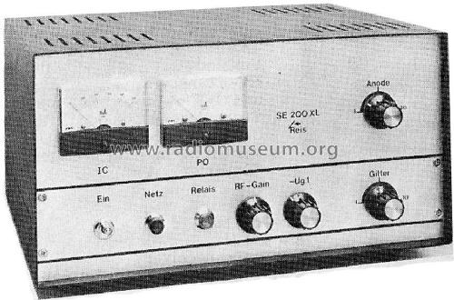 VHF Linear Amplifier SE200XL; Reis Elektronik (ID = 1635413) Amateur-D