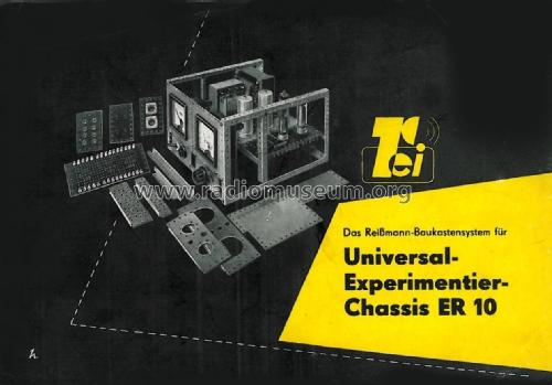 Universal-Experimentier-Chassis ER10; Reissmann (ID = 2360685) Bausatz