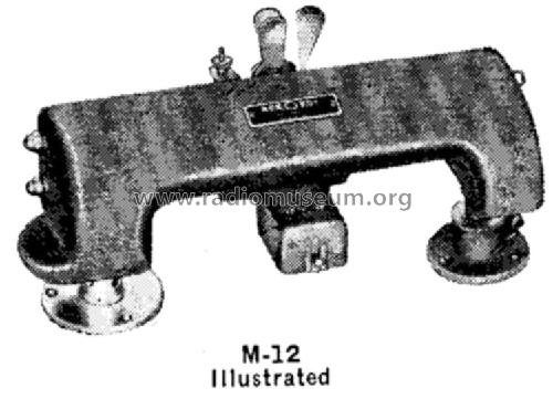 M-12 Overhead Recording Mech. ; Rek-O-Kut company; (ID = 409495) Enrég.-R