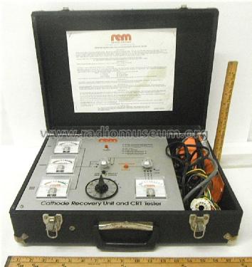 Cathode Recovery Unit and CRT Tester CRV-1; REM Electronic (ID = 1586606) Equipment