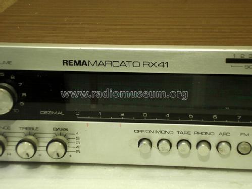 Marcato RX41; REMA, Fabrik für (ID = 312594) Radio