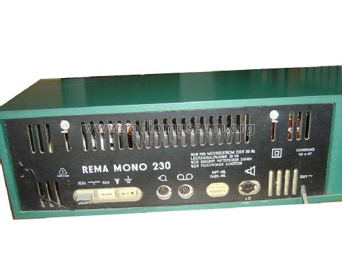 Mono 230; REMA, Fabrik für (ID = 474529) Radio