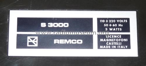 S3000; Remco S.A.; Llisa de (ID = 698989) R-Player