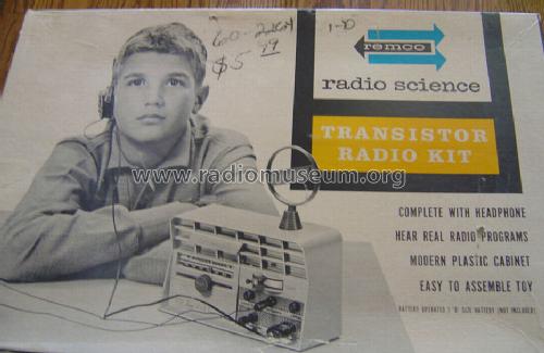 Radiocraft Transistor Radio Kit; Remco Toys Inc.; (ID = 1233326) Bausatz