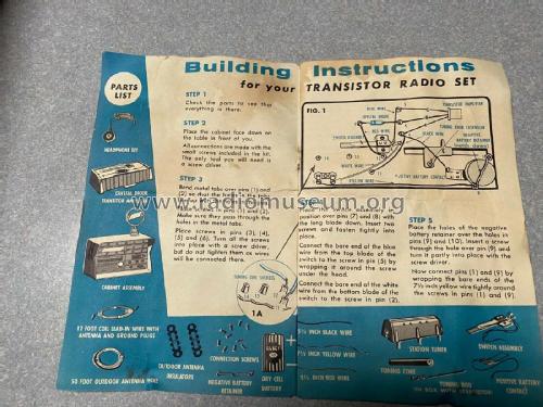 Radiocraft Transistor Radio Kit; Remco Toys Inc.; (ID = 2501688) Bausatz