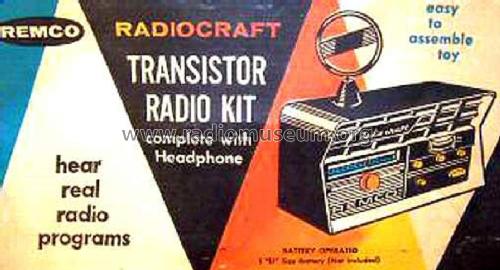 Radiocraft Transistor Radio Kit; Remco Toys Inc.; (ID = 2656351) Bausatz