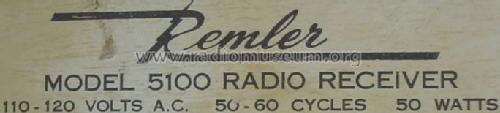 5100 ; Remler Co. Ltd.; San (ID = 492235) Radio