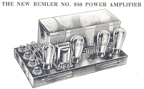 950 ; Remler Co. Ltd.; San (ID = 247271) Ampl/Mixer