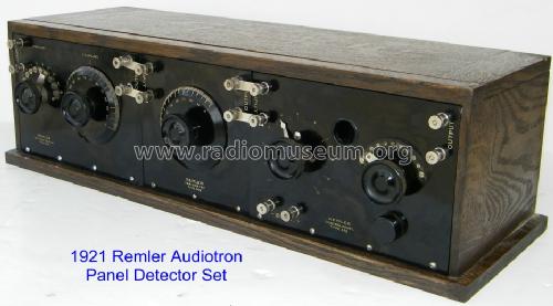 Audiotron Panel Detector Set 330 & 502 & 505; Remler Co. Ltd.; San (ID = 839983) Radio