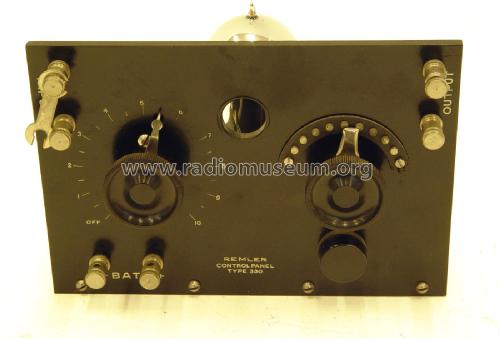 Control Panel 330; Remler Co. Ltd.; San (ID = 2267158) Radio