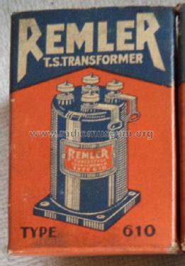 Tuned Stage Transformer 610; Remler Co. Ltd.; San (ID = 1943658) Bauteil