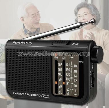 FM/AM/SW 3Band Radio V117; Retekess Technology (ID = 2818616) Radio