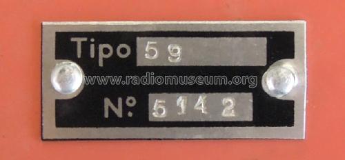 Radio receptor de OM 59; Retex S.A.; (ID = 2012963) Radio