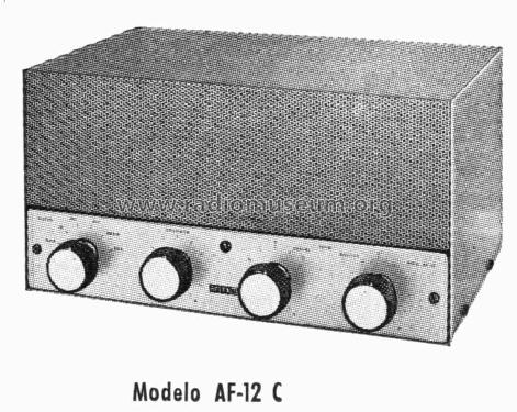 Amplificador de Alta Fidelidad AF-12-C; Retex S.A.; (ID = 1537108) Verst/Mix