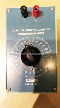 Caja de Sustitucion de Condensadores CX-1; Retex S.A.; (ID = 2033843) Ausrüstung