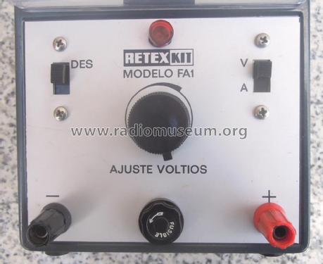 Fuente Alimentación Estabilizada FA-1; Retex S.A.; (ID = 2485951) Strom-V